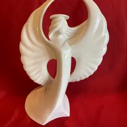 34. VTG Enesco Porcelain Circle Of Love Angel