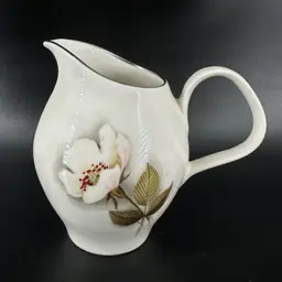 Nancy Prentiss Fine China “Ivory Rose” Pitcher