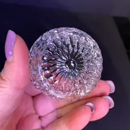 Glass Salt Cellars Set of 4