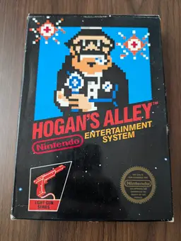 Hogan's Alley NES 5 Screw CIB Unpunched