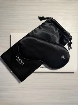 G-003 Chanel Beauty GWP Satin Eye Mask w/ Pouch