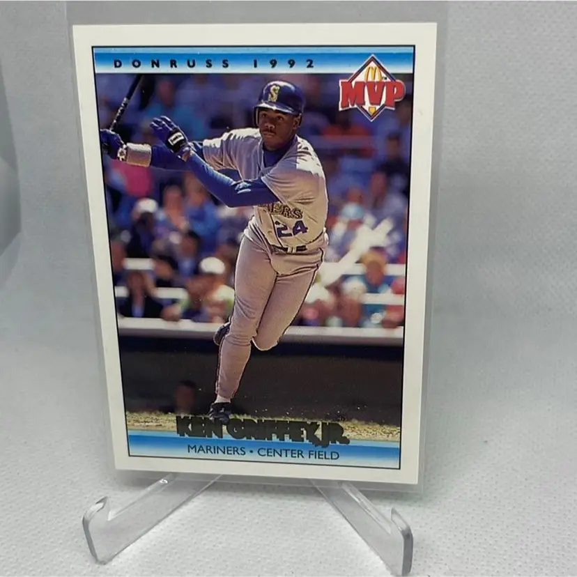 Ken Griffey Jr. 1992 Donruss McDonald's MVP Base 