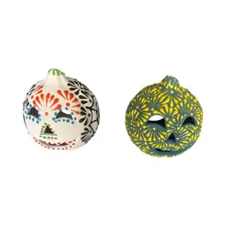 Item # 708 Engobe Jack O Lantern