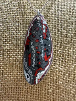 Genuine Detroit Fordite Pendant Only