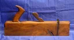 Wooden 16” Rabbet Plane with Tote & Nickers – Skewed 1 ½” Iron – OHIO TOOL CO