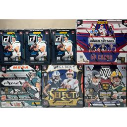 2023/24 Panini Football 7 Box Mixer Live Team Rip #1 MBB1653 (stacked shipping)