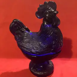 12. VTG Westmorland Cobalt 2 Piece Rooster