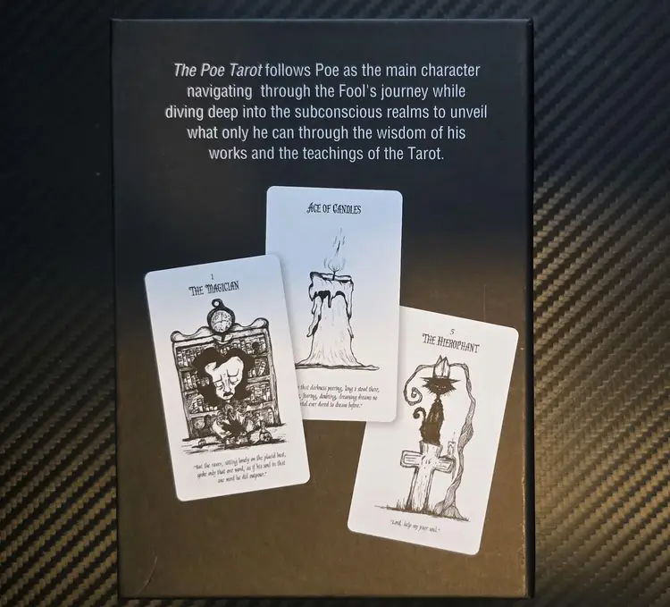 The Poe Tarot by Trisha Leigh Shufelt, Open Box