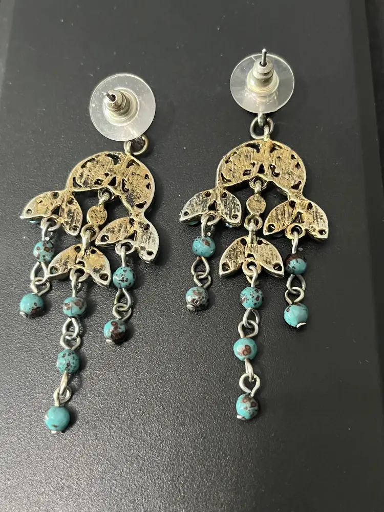 Blue Chandler Earrings