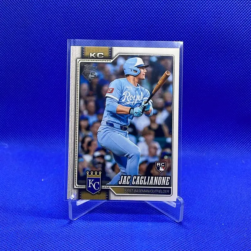 2026 Topps Series One Jac Caglianone RC Kansas City Royals
