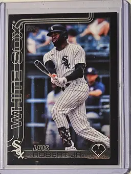 2025 Topps Series 1 Black Luis Robert Jr 58/74