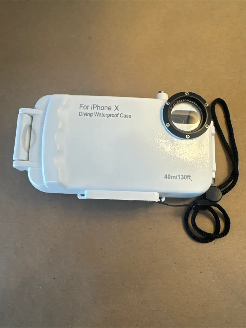 Diving Waterproof Case for IPhone X-used