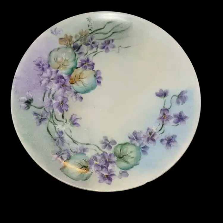 Hand Painted Bavaria Plates