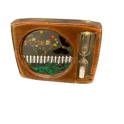 Vintage Lucite 70’s Butterfly Hour glass Kitchen Timer