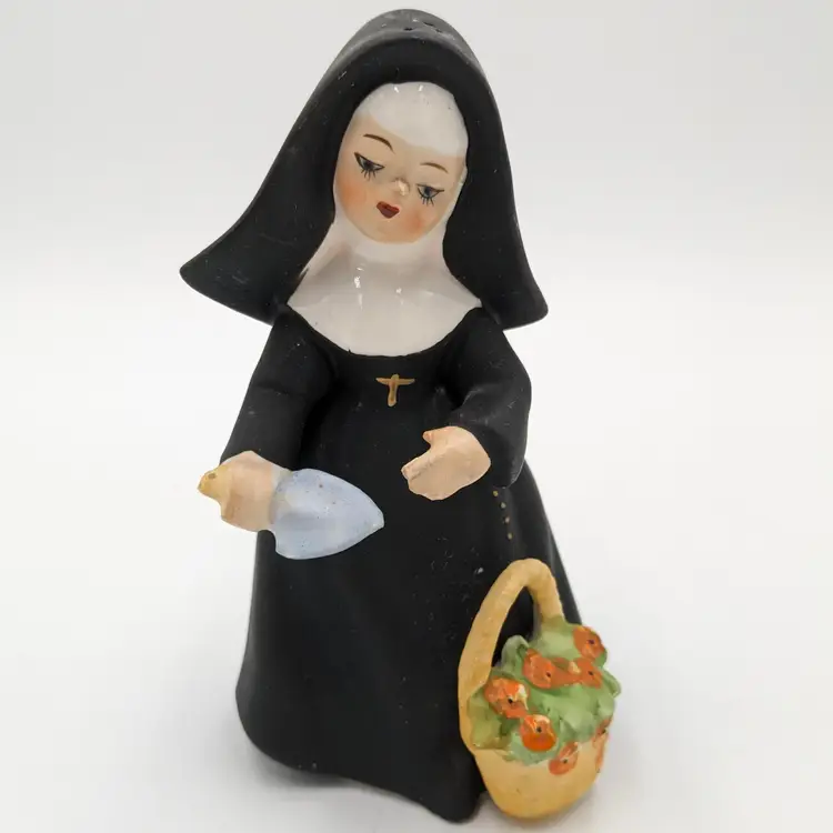 Vintage Victoria Ceramics Nun Figurine