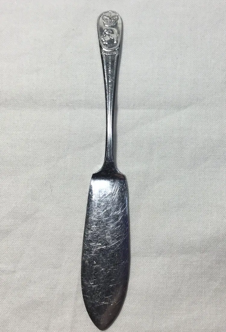 Queen Eliz. Coronation, 1953, Commemorative Butter Knife, Cook & Clark