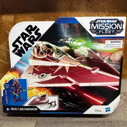 Star Wars Mission Fleet Ahsoka Tano Delta-7 Jedi Starfighter Vehicle