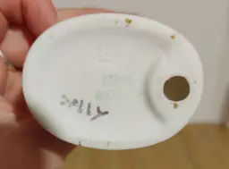 Kelvin's Japan figurine. The Devil Made Me Care. 1960's. No chips or cracks. Great for Valentine's day.