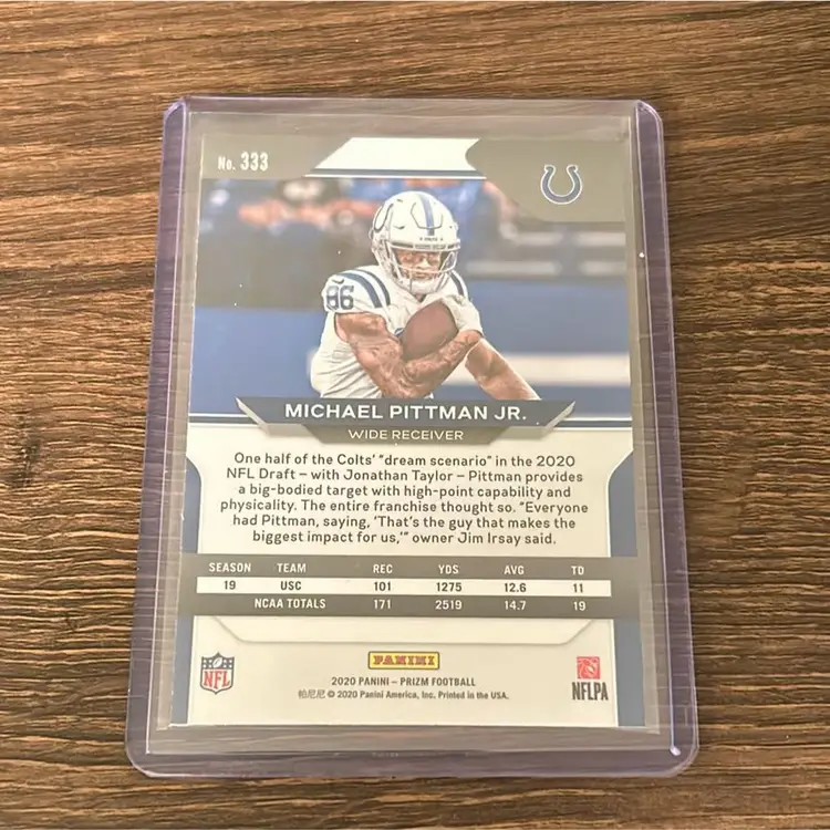 Michael Pittman RC - 2020 Prizm - Indianapolis Colts