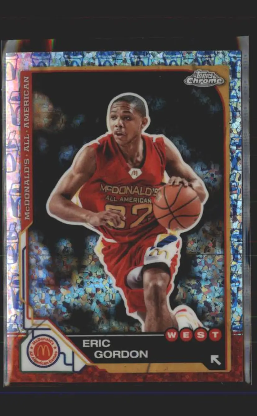 2025 Topps Chrome McDonald's #87 Eric Gordon McFlurry Refractor - (140)