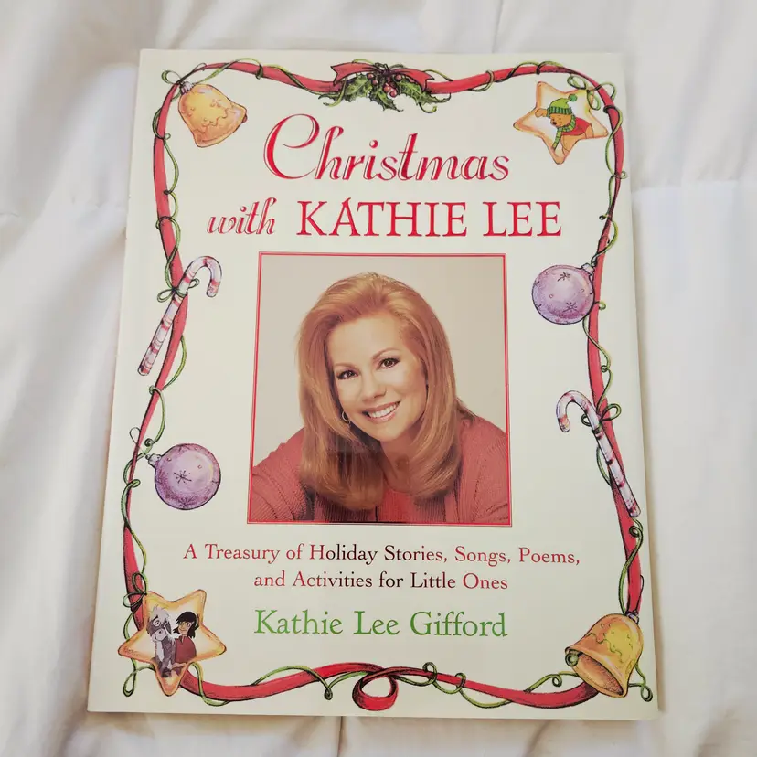 Vintage Book Christmas with Kathie Lee 1997 Hardcover Collectible
