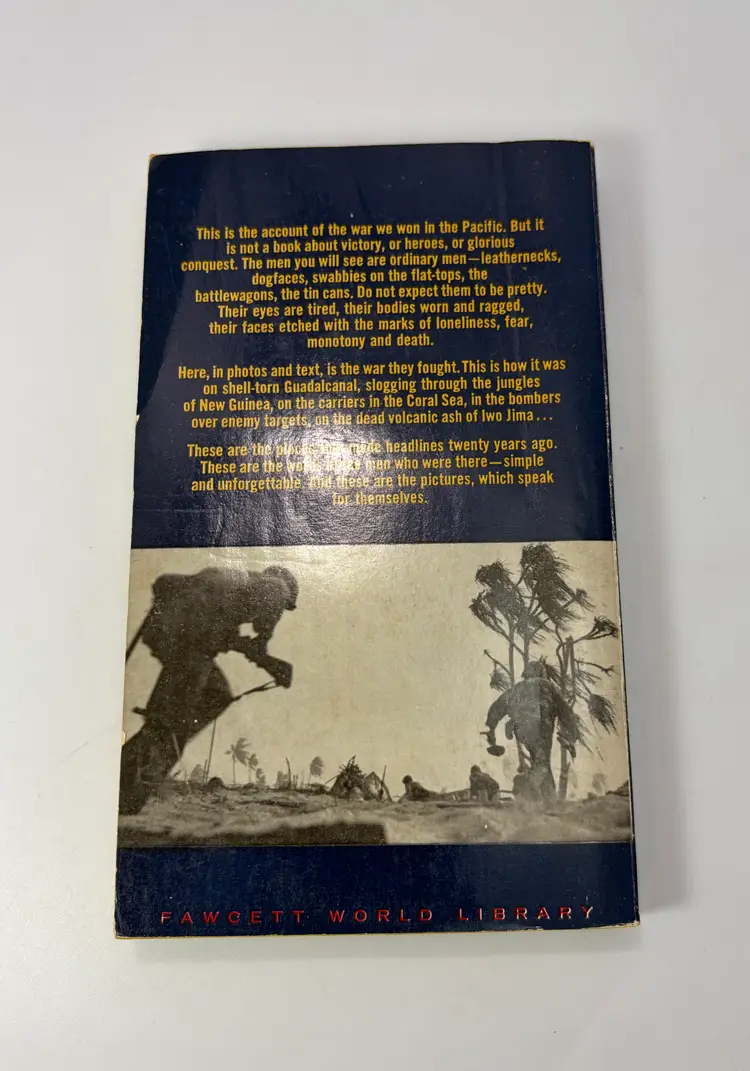 Vintage 'World War II: A Photographic Record...' Ralph G. Martin Paperback 1965 Fawcett Gold Medal