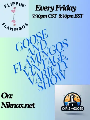 Goose And Flamingos Friday Show