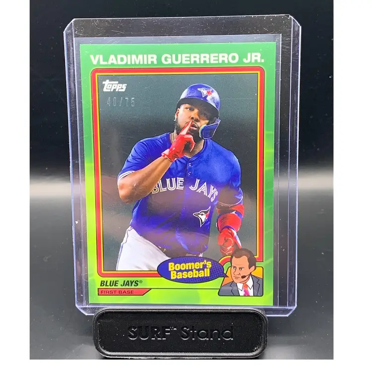 2024 Topps Boomer’s Baseball Vladimir Guerrero Jr Card Combo Toronto Blue Jays