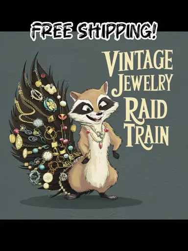 Vintage Jewelry Raid Train & Free Shipping With MyFlippingVanLife