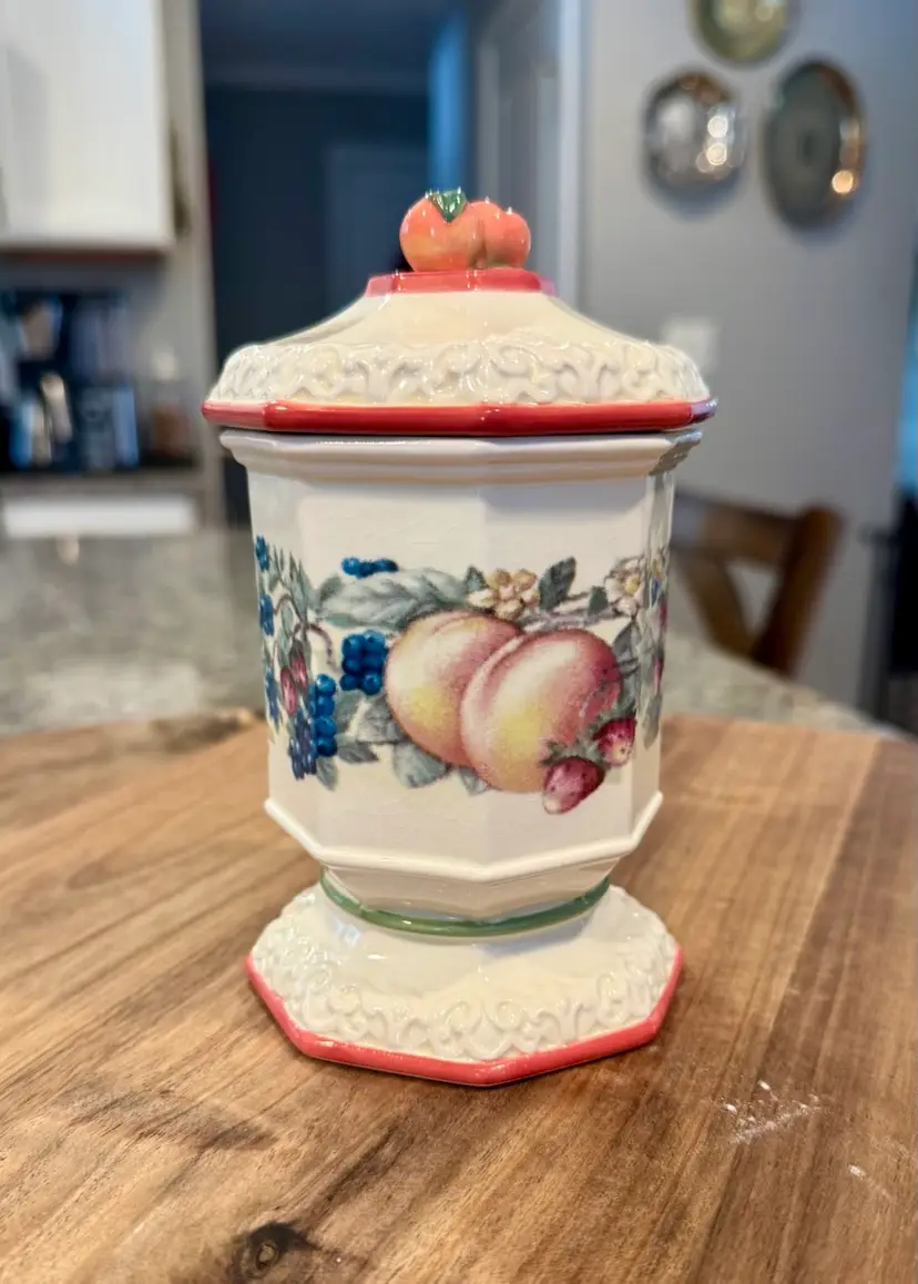 Vintage Avon Lidded Fruit Dish