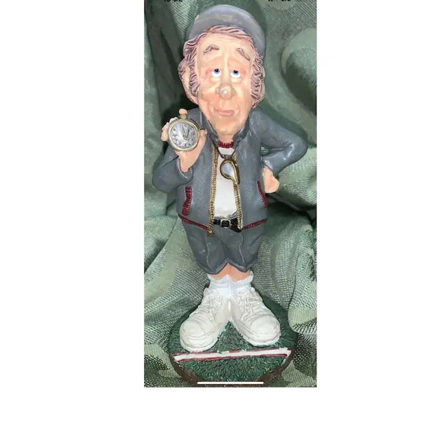 “Finish Line" Russ Berrie & Company Figurine #13191 by DOUG HARRIS