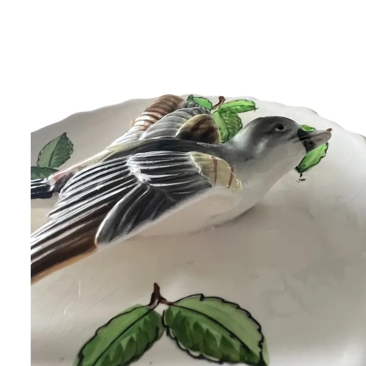 Vintage Japan Baltimore Oriole Wall Vase