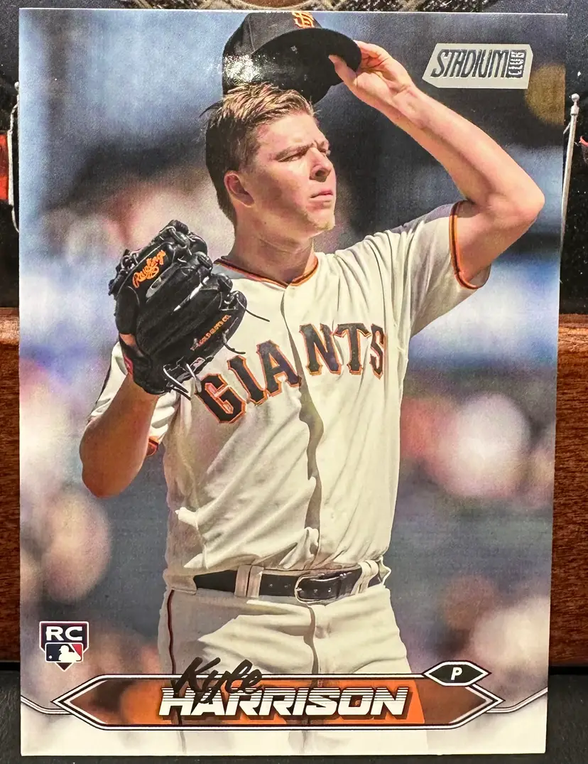 Kyle Harrison RC 2024 Stadium Club 241 San Francisco Giants