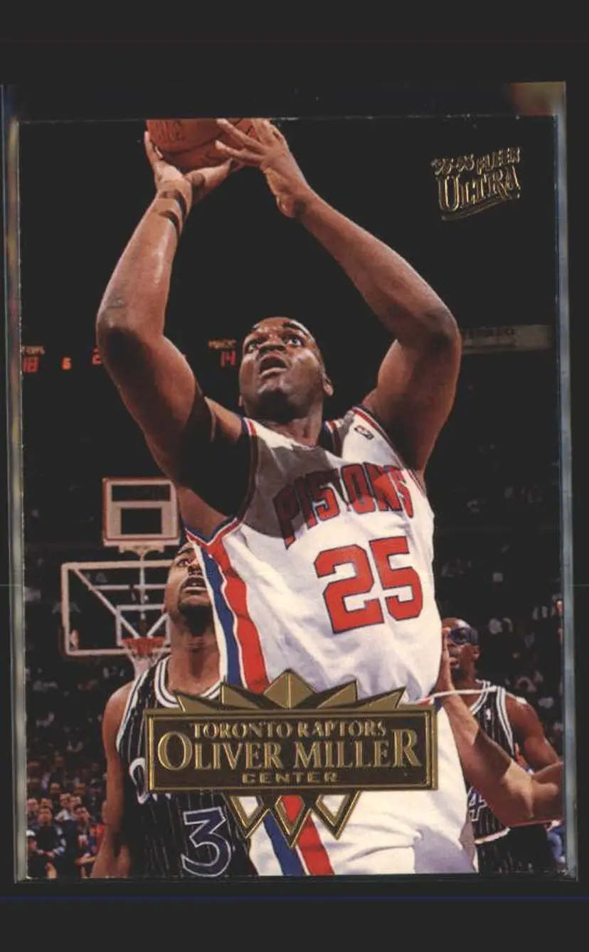 1995-96 Ultra #180 Oliver Miller - (137) - Toronto Raptors