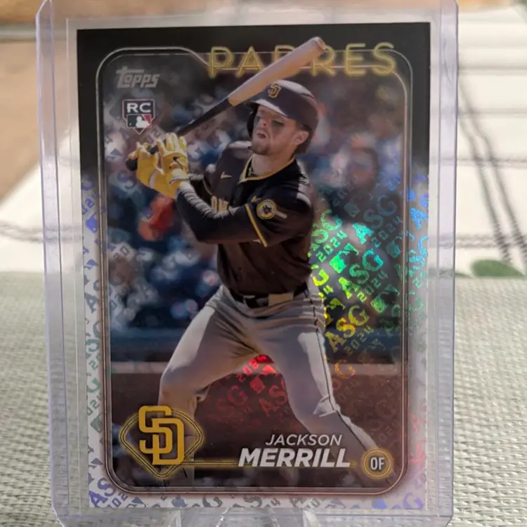 24 Topps Jackson Merrill RC All-Star Game Foil San Diego Padres
