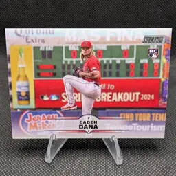 Caden Dana 2025 Topps Stadium Club Rookie RC #54 - Angels