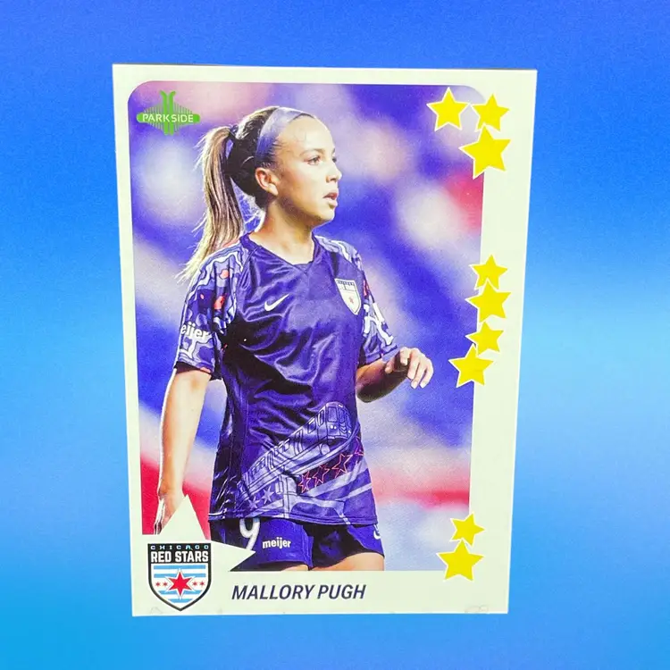 Mallory Pugh 2021 Parkside NWSL Stars Insert - Chicago Red Stars