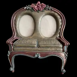 New! Sofa Shaped Picture Frame 2” X 2.5”