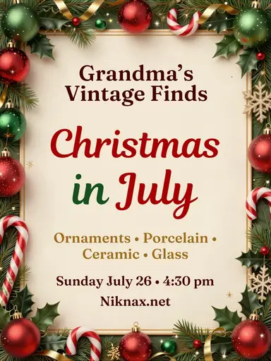 Christmas In July!!! 