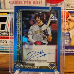 Jacob Cozart 2025 Topps Pro Debut Autograph PD-3 /150