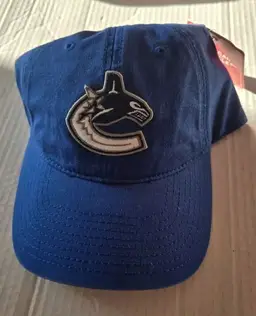 Vancouver Canucks American Needle NHL Blue Line Adjustable Hat