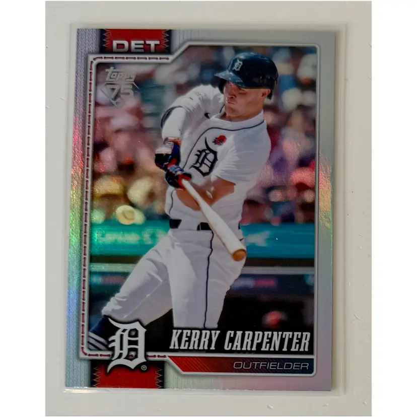 Kerry Carpenter Rainbow Foil Detroit Tigers