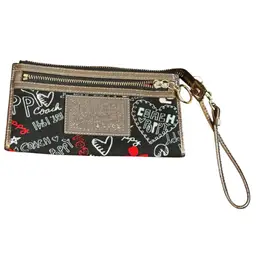 Coach Poppy Wristlet Wallet