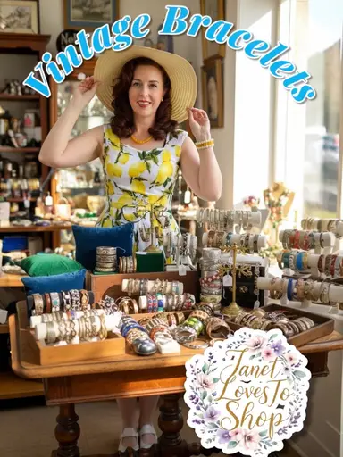 Vintage Bracelet Show! Low Start Prices! 