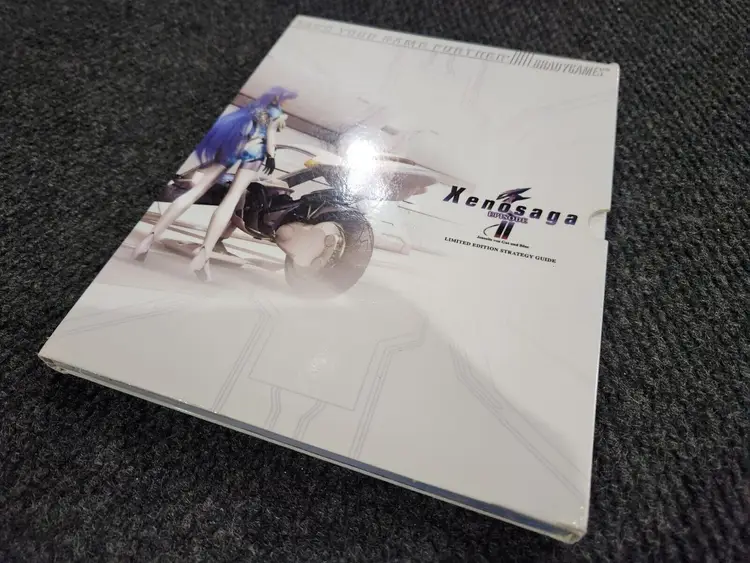 XENOSAGA Episode II Brady Games Limited Edition Strategy Guide w/ Poster