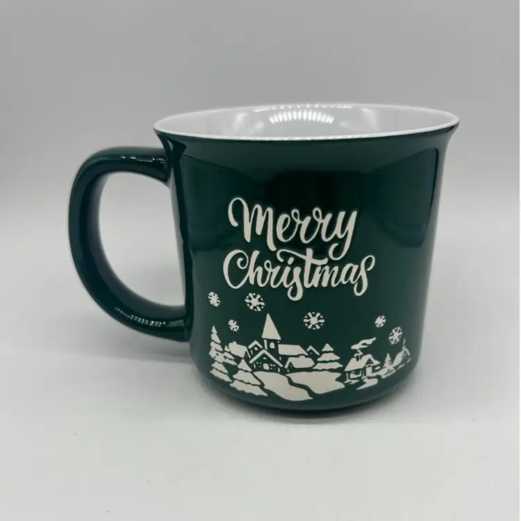 Contemporary Merry Christmas Mug
