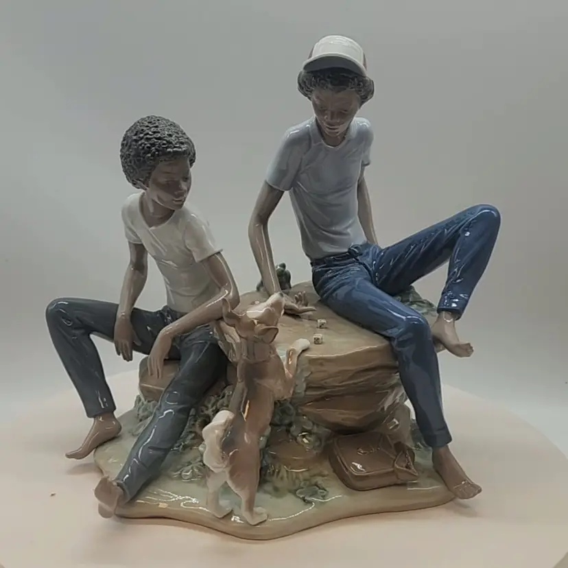 Lladro Children's Games Black Legacy Collection 5379 Retired
