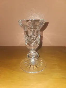 4 1/2" Waterford Crystal Candle Holder