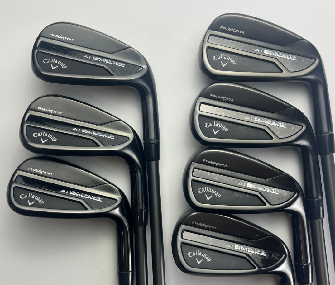 Stacked Golf · Callaway Paradym Ai Smoke Black 5-PW, AW