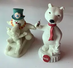 Fun with Frosty Retired NECA Coca Cola Bobblehead Bear